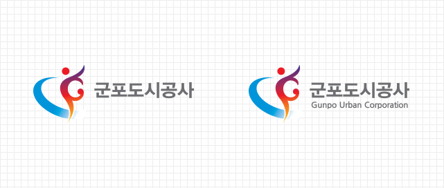 좌우조합 군포도시공사 CI